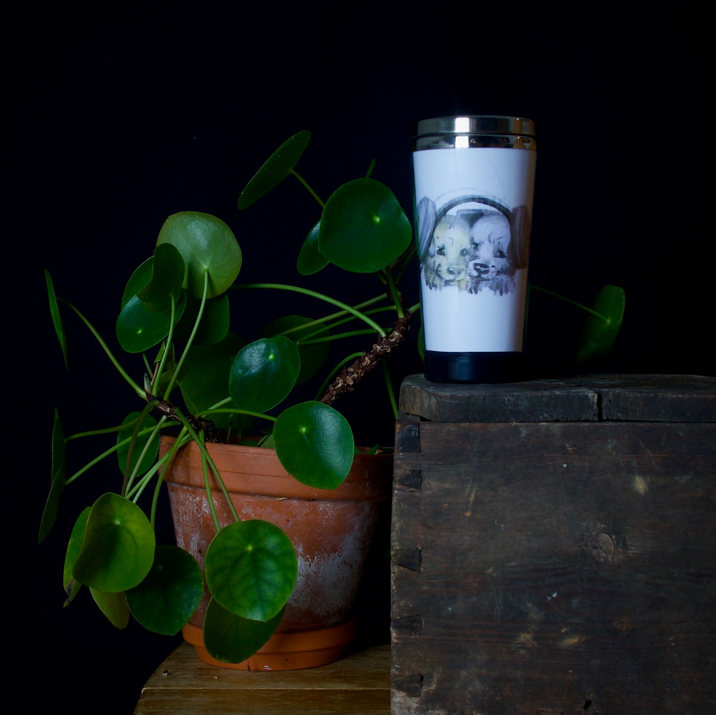 Music animal coffee cup