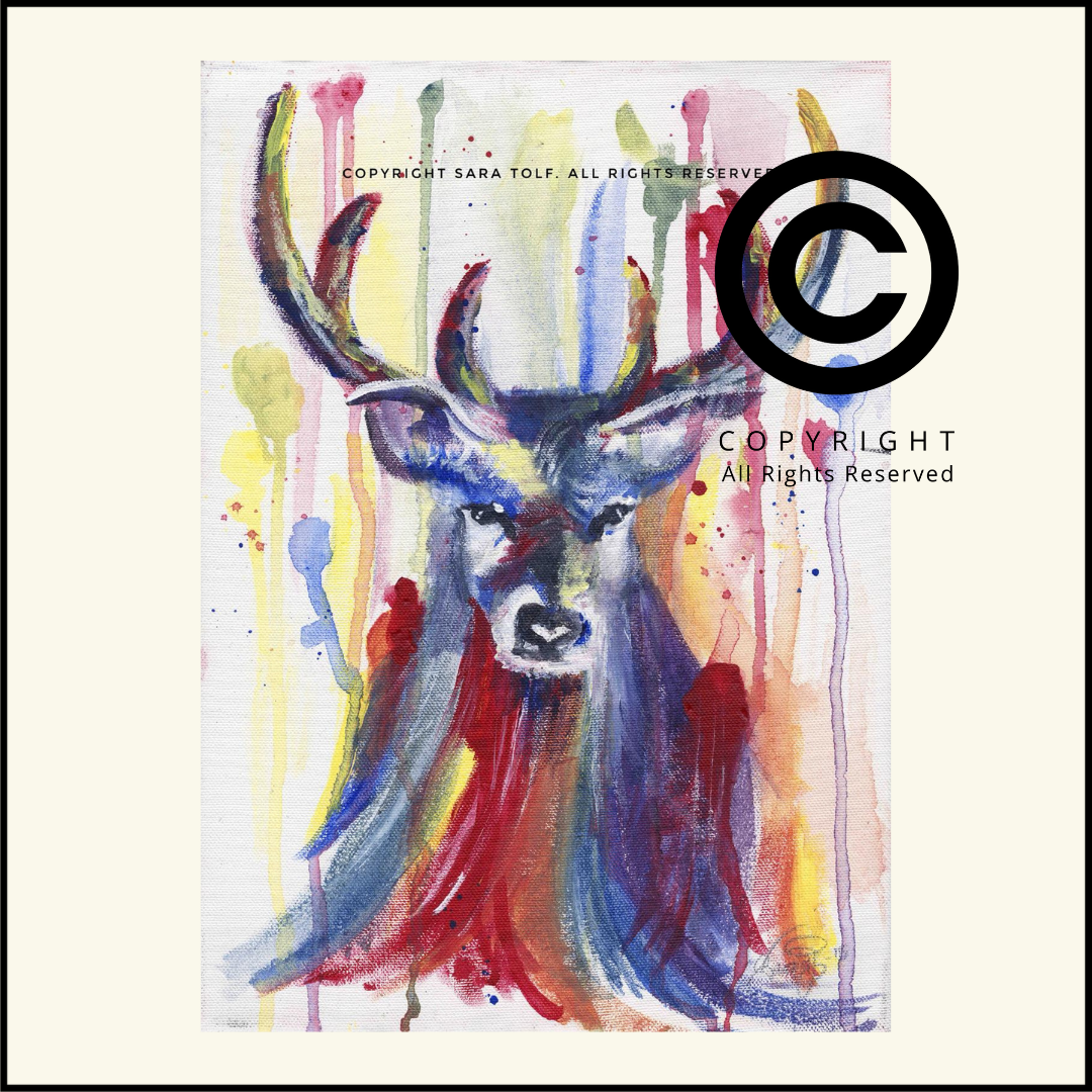 ''Deer'' print